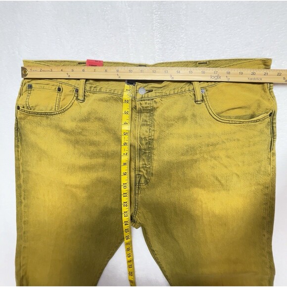 Levi's 501 CT  Big & Tall Men’s W44 L32 Customized  & Tapered  Buttonfly Jeans - Picture 4 of 10